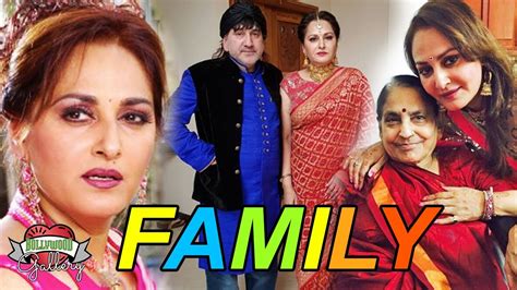 jaya prada brother name|jaya Prada children.